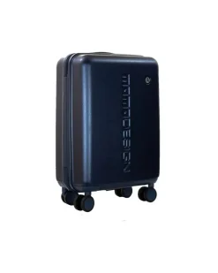Men's Trolley Blue-Blue Metallic Fiber Bags Travel-bags