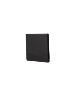Men's Wallet Black Leather Bags