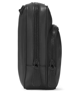 Messenger Bag aus Extreme Leder - Schwarz - Leder - MB130252 - Messenger Bags