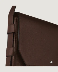 Messenger Bag aus Sartorial Leder - Ebony colour - Leder - MB222931 - Messenger Bags