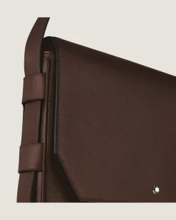 Messenger Bag aus Sartorial Leder - Ebony colour - Leder - MB222931 - Messenger Bags