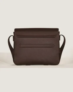 Messenger Bag aus Sartorial Leder - Ebony colour - Leder - MB222931 - Messenger Bags