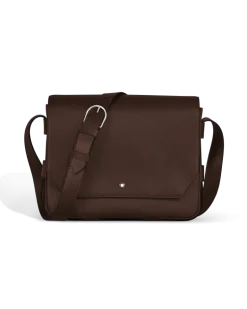 Messenger Bag aus Sartorial Leder - Ebony colour - Leder - MB222931 - Messenger Bags