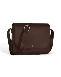 Messenger Bag aus Sartorial Leder - Ebony colour - Leder - MB222931 - Messenger Bags