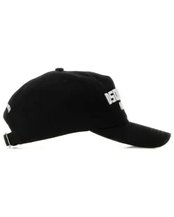 M063 Exterior: Cotton Cappelli Hat Black