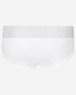 Midi-slip Baumwollstretch - Mann Unterwäsche Und Loungewear Wei Weiss