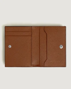 Mini Brieftasche 4 cc aus Sartorial Leder - Rehbraun - Leder - MB220383 - Brieftaschen