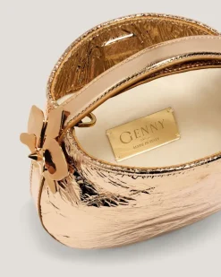 Mini laminated Fortune bag Gold