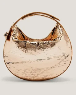 Mini laminated Fortune bag Gold