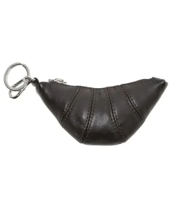 Mini-Schlüsselanhänger Croissant Brown