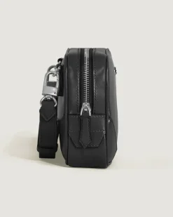 Mini Umhängetasche aus Meisterstück Leder - Schwarz - Leder - MB220407 - Messenger Bags