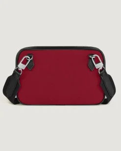 Mini-Umhängetasche Year of the Horse aus besticktem Gabardine - Stoff und Leder - MB222855 - Messenger Bags