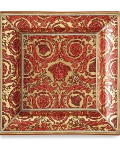 Mittelgroße Medusa Garland Schale - Rot