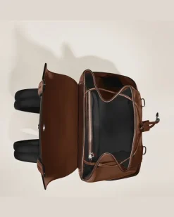 Mittelgroßer Rucksack aus Meisterstück Leder - Sfumato-Braun - Leder - MB220310 - Rucksäcke