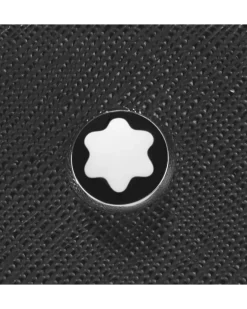 Mittelgroßer Rucksack mit 3 Fächern aus Sartorial Leder - Schwarz - Leder - MB130275 - Rucksäcke
