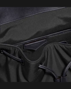 Mittelgroßer Rucksack Montblanc Panorama - Schwarz - Stoff und Leder - MB223109 - Rucksäcke