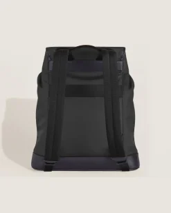 Mittelgroßer Rucksack Montblanc Panorama - Schwarz - Stoff und Leder - MB223109 - Rucksäcke