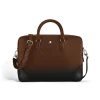 Mittelgroße Schreibmappe aus Meisterstück Sfumato-Leder - Sfumato-Braun - Leder - MB220402 - Dokumententaschen