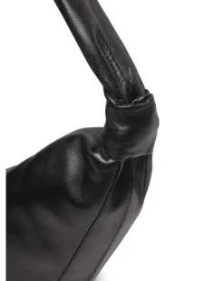 Mittelgroße Tasche Croissant Black