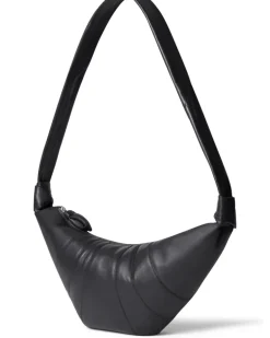 Mittelgroße Tasche Croissant Black