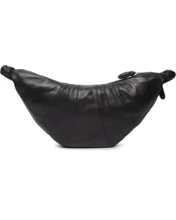 Mittelgroße Tasche Croissant Black