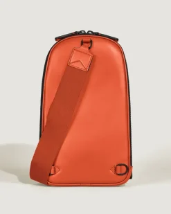 Mittelgroße Umhängetasche aus Extreme Leder - Cayenne - Leder - MB199841 - Sling Bags