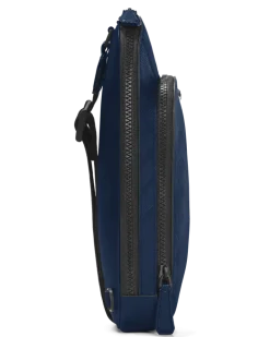 Mittelgroße Umhängetasche aus Extreme Leder - Tintenblau - Leder - MB198051 - Sling Bags