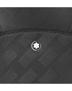 Mittelgroße Umhängetasche aus Extreme Leder - Schwarz - Leder - MB129971 - Sling Bags