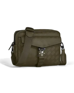 M-Lock Messenger Bag - Khaki - Leder - MB221612 - Messenger Bags