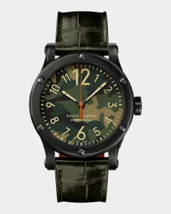 45MM Chronometer aus Stahl Green