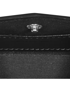 Münzbörse Montblanc Envelope - Schwarz - Leder - MB198332 - Münzbörsen