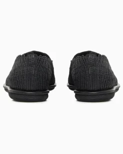 Mokassins mit Cornely-Stickerei Schwarz