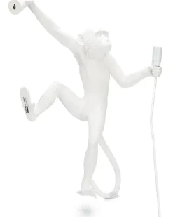 Monkey' Lampe - Weiß