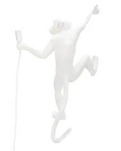 Monkey' Lampe - Weiß