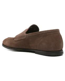 Monk-Schuhe aus Wildleder - Braun