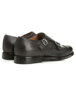 Monk-Schuhe mit Doppelriemen - Braun