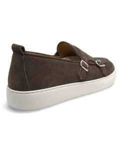 Monk-Schuhe mit doppeltem Riemen - Braun