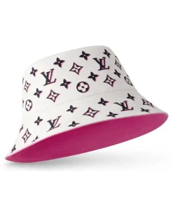 Monogram Infinity Fischerhut White