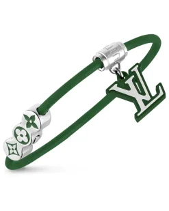 Monogram Party Armband Green
