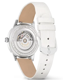 Montblanc Bohème Automatic Date Weiß - Stahl - MB133305 - Uhr