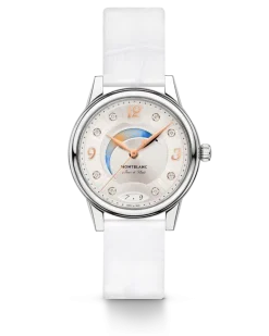 Montblanc Bohème Day & Night Weiß - Stahl - MB133333 - Uhr