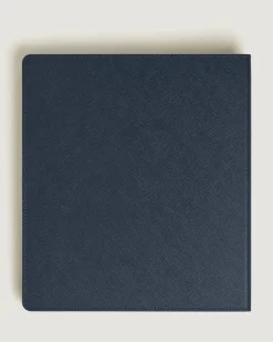 Montblanc Digital Paper Folio - Tintenblau - Kalbsspaltleder mit Saffianlederprägung - MB135042 - Smart Notepads Accessoires