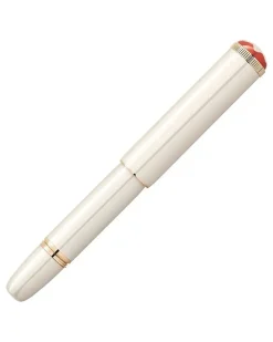 Montblanc Heritage Rouge et Noir „Baby“ Special Edition Elfenbeinfarben Rollerball - - Edellack - MB128122 - Rollerballs