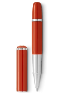 Montblanc Heritage Rouge et Noir „Baby“ Special Edition Korallenfarbe Rollerball - Red - Edellack - MB127857 - Rollerballs