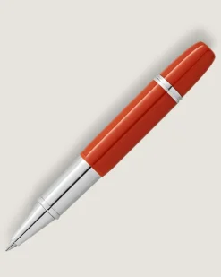 Montblanc Heritage Rouge et Noir „Baby“ Special Edition Korallenfarbe Rollerball - Red - Edellack - MB127857 - Rollerballs