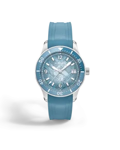 Montblanc Iced Sea Automatic Date 0 Oxygen - Hellblau - STAHL, ALUMINIUM - MB134023 - Uhr
