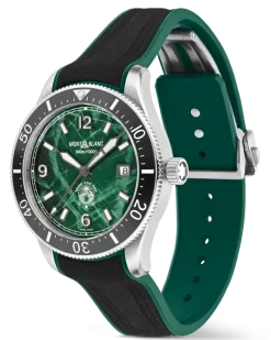Montblanc Iced Sea Automatic Date - Blau - Stahl - Keramik - MB129370 - Uhr