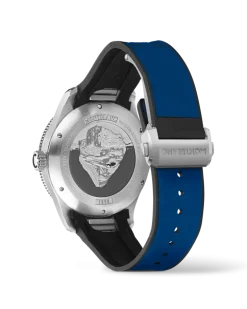 Montblanc Iced Sea Automatic Date - Blau - Stahl - Keramik - MB129370 - Uhr