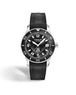 Montblanc Iced Sea Automatic Date 0 Oxygen - Schwarz - Stahl - Keramik - MB136542 - Uhr