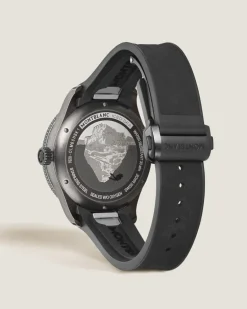 Montblanc Iced Sea Automatic Date 0 Oxygen - Schwarz - Stahl - Keramik - MB134017 - Uhr